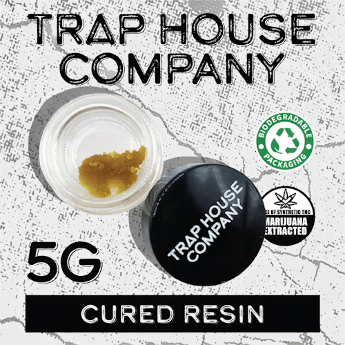Trap House - 5g Cured Resin - Double Gas