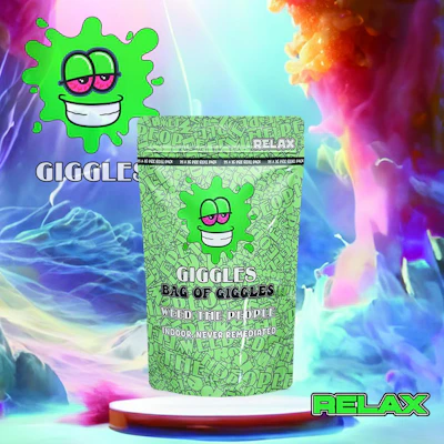 Giggles - 7-Pack 1g Prerolls - Dark Passenger - PRE_ROLLS by Giggles at King of Budz