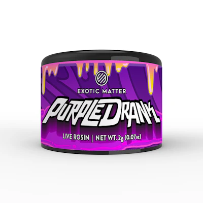 Exotic Matter - 2g Live Rosin - Purple Drank