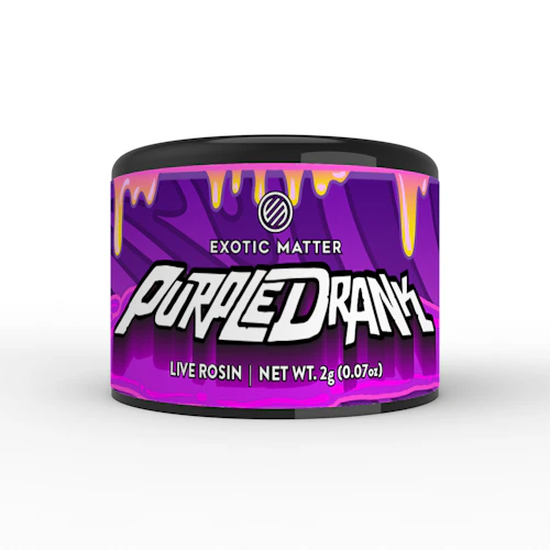 Exotic Matter - 2g Live Rosin - Purple Drank