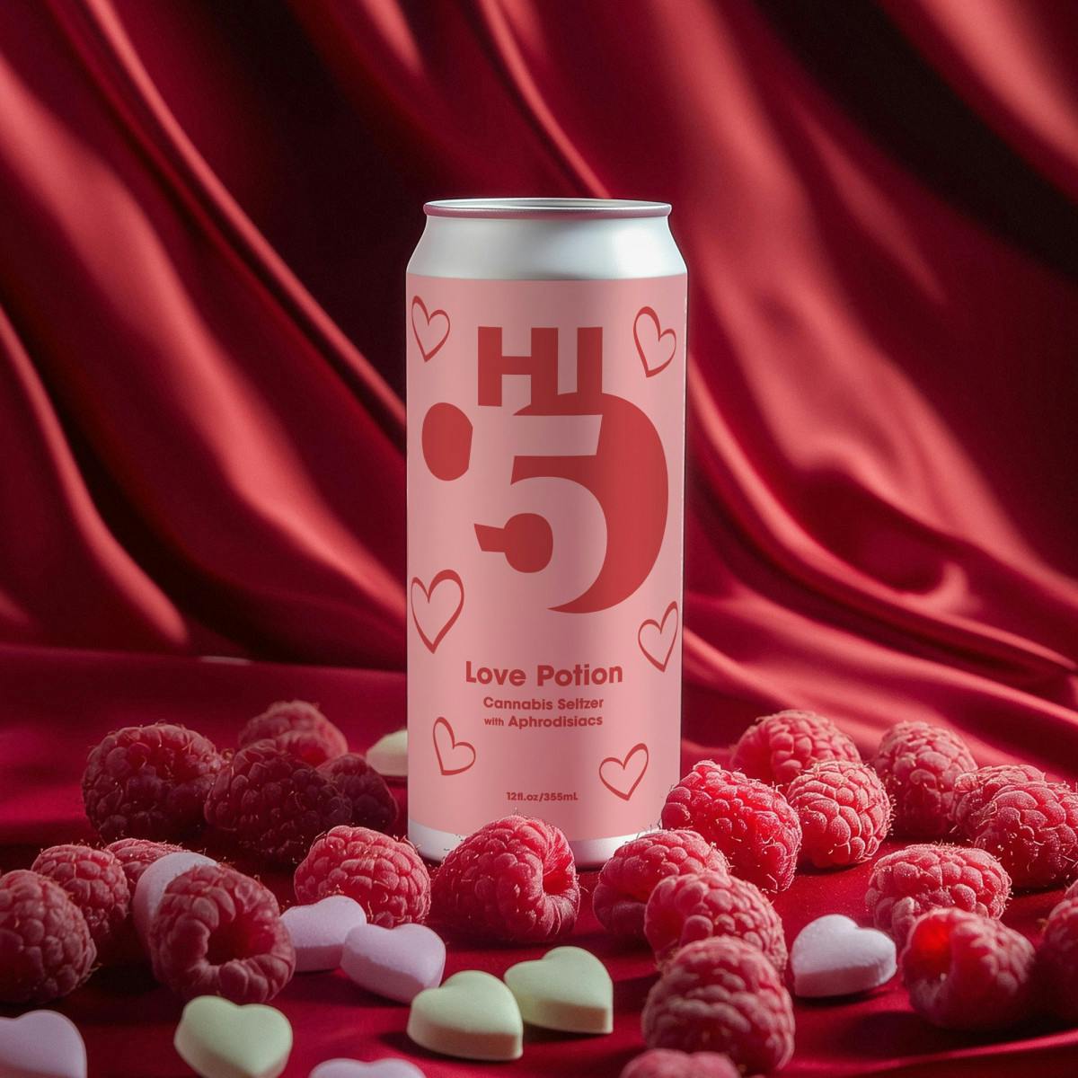 Hi5 Seltzer - 5 mg THC - Love Potion