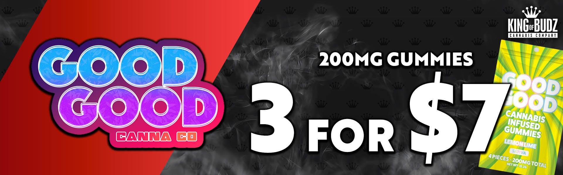 Good Good - 200mg Gummies - 3/$7
