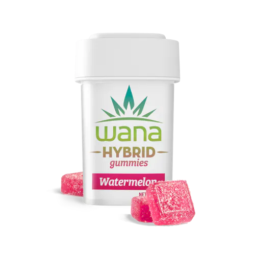 Wana | Watermelon Hybrid Gummies | 100mg (10pk)-active