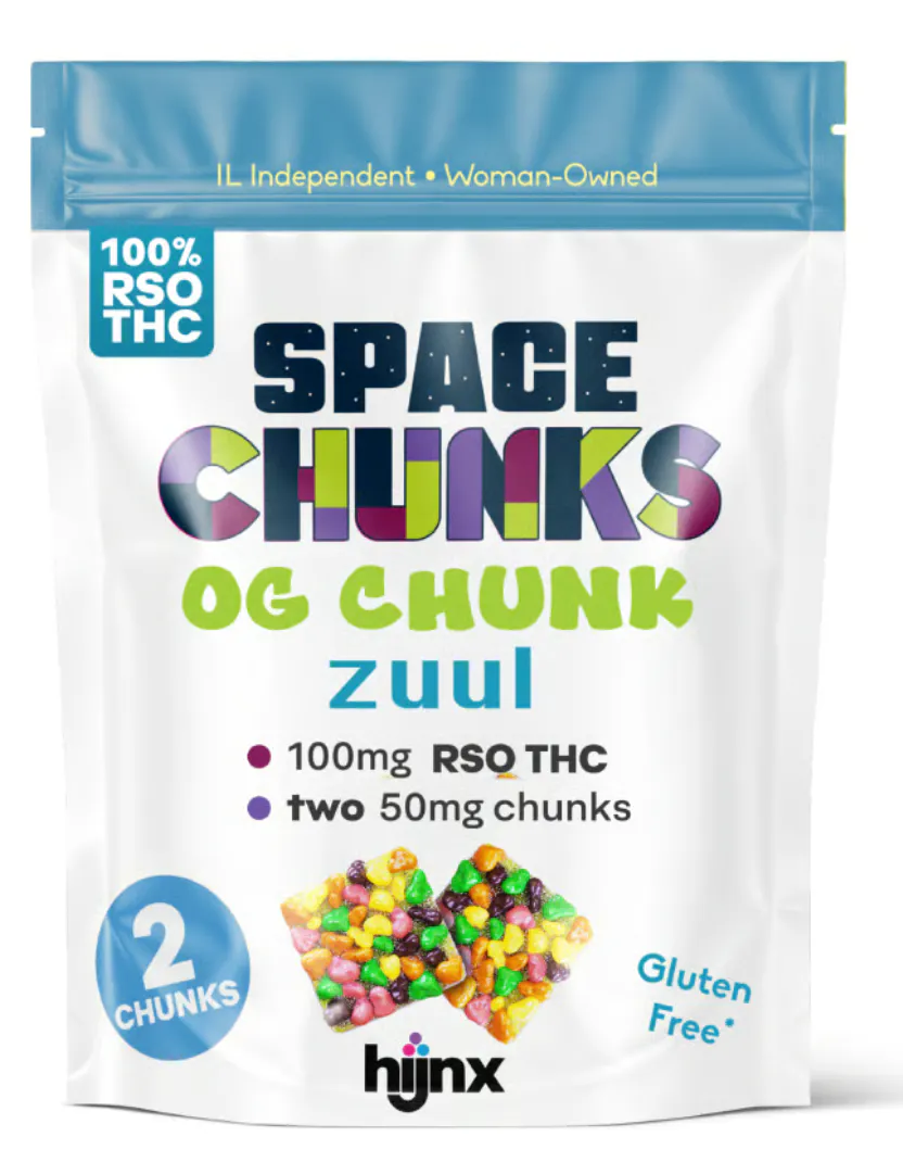 Space Chunk ZUUL OG 2 RSO Gummies - 2 Pack | Ascend Dispensary