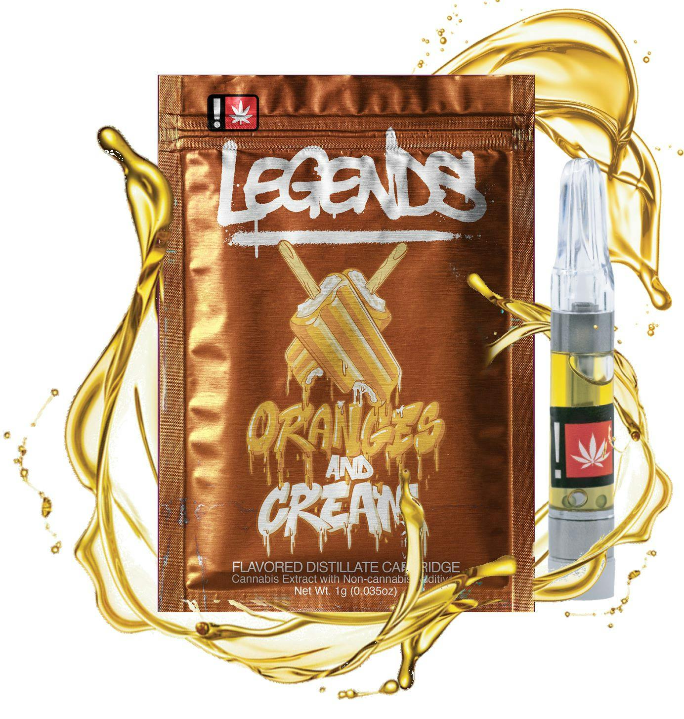 Legends | Oranges and Cream Flavored Cartridge