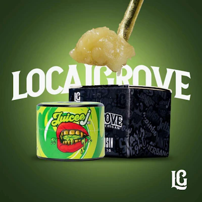 Local Grove - 1g Live Rosin - Juicee J - CONCENTRATES by LOCALGROVE at King of Budz
