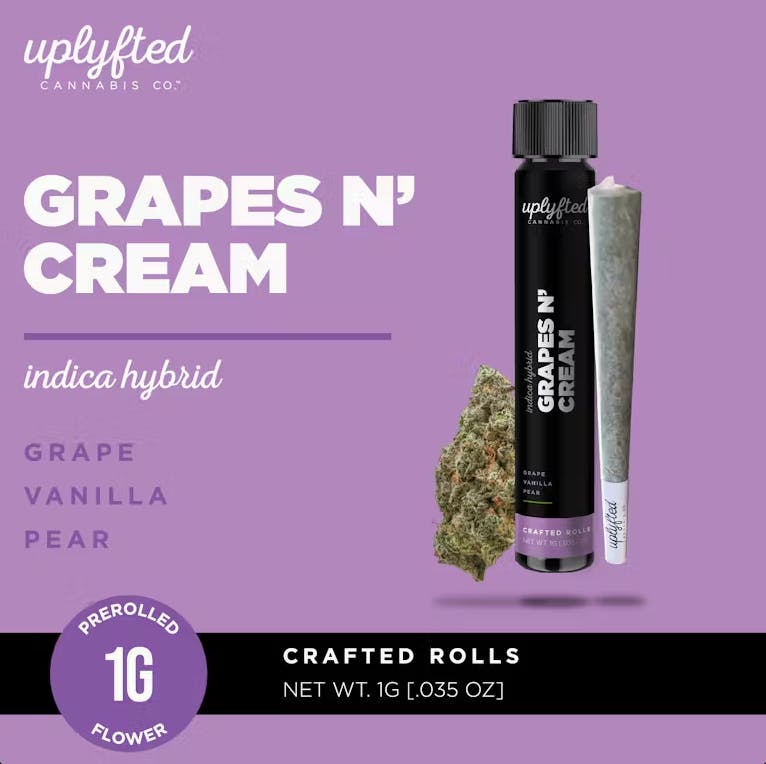 Uplyfted Cannabis Co. UPLYFTED | PURPLE POP ROCKS - PRE ROLL HYBRID — PRE_ROLLS