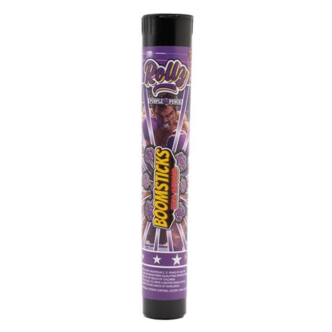 Rollz Boomsticks - 1g THCA Infused Preroll - Purple Punch