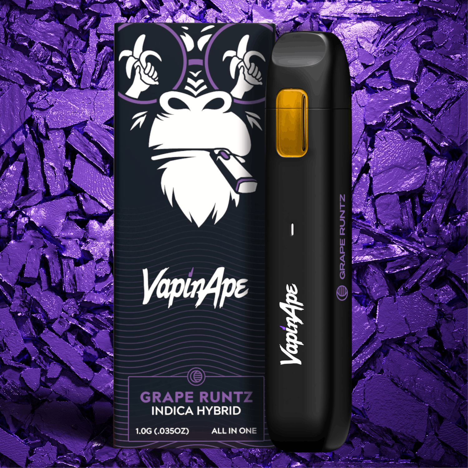 Vapin Ape - 1g Disposable - Grape Runtz (I)