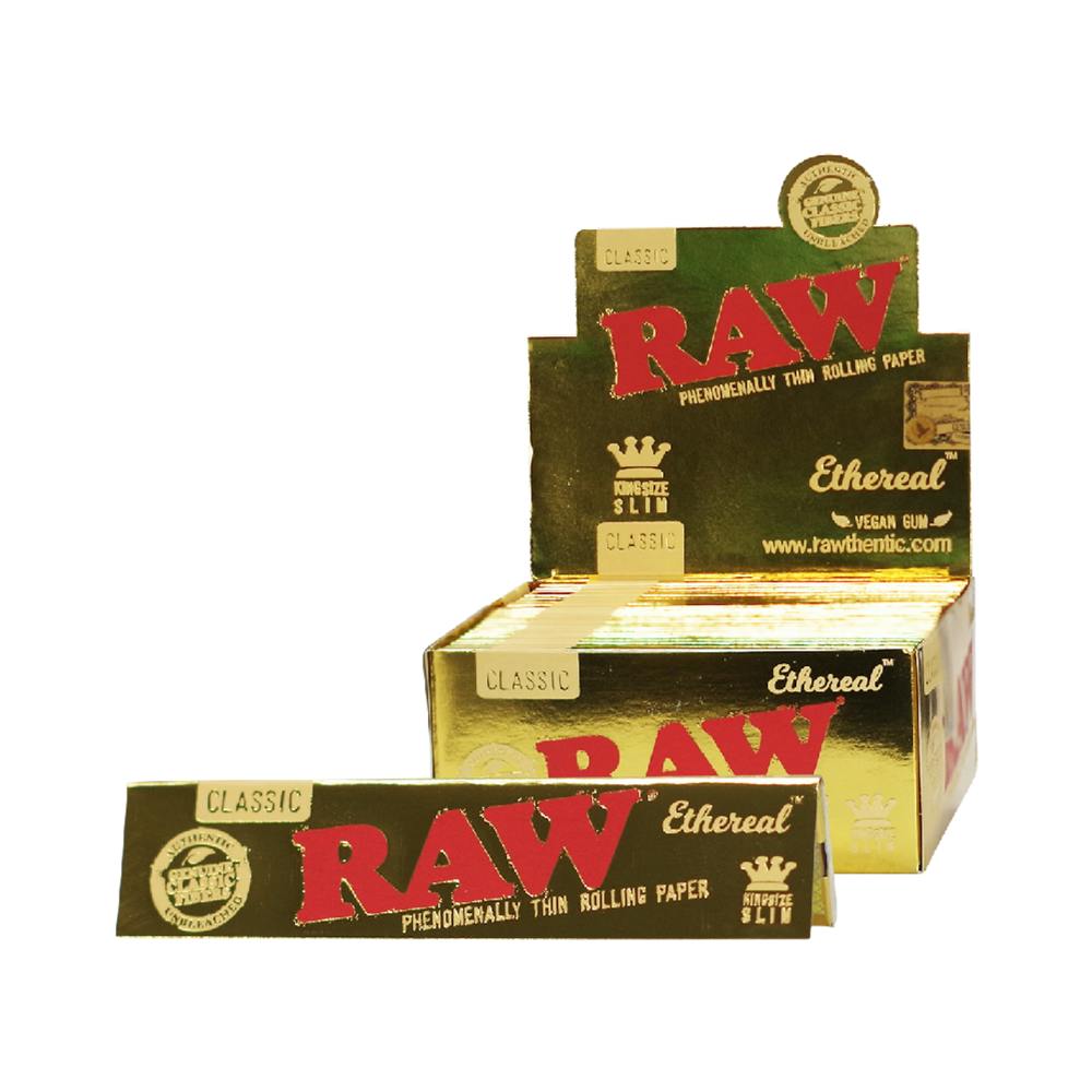 Raw - classic ethereal - king size slim rolling papers