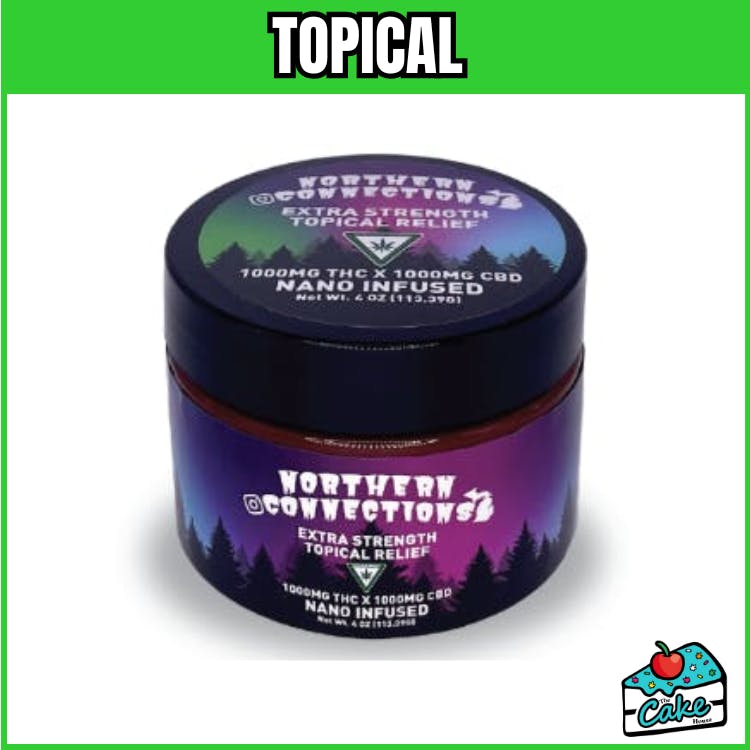 Northern Connections - 1:1 Extra Strength Topical Relief - THC x 1000 CBD