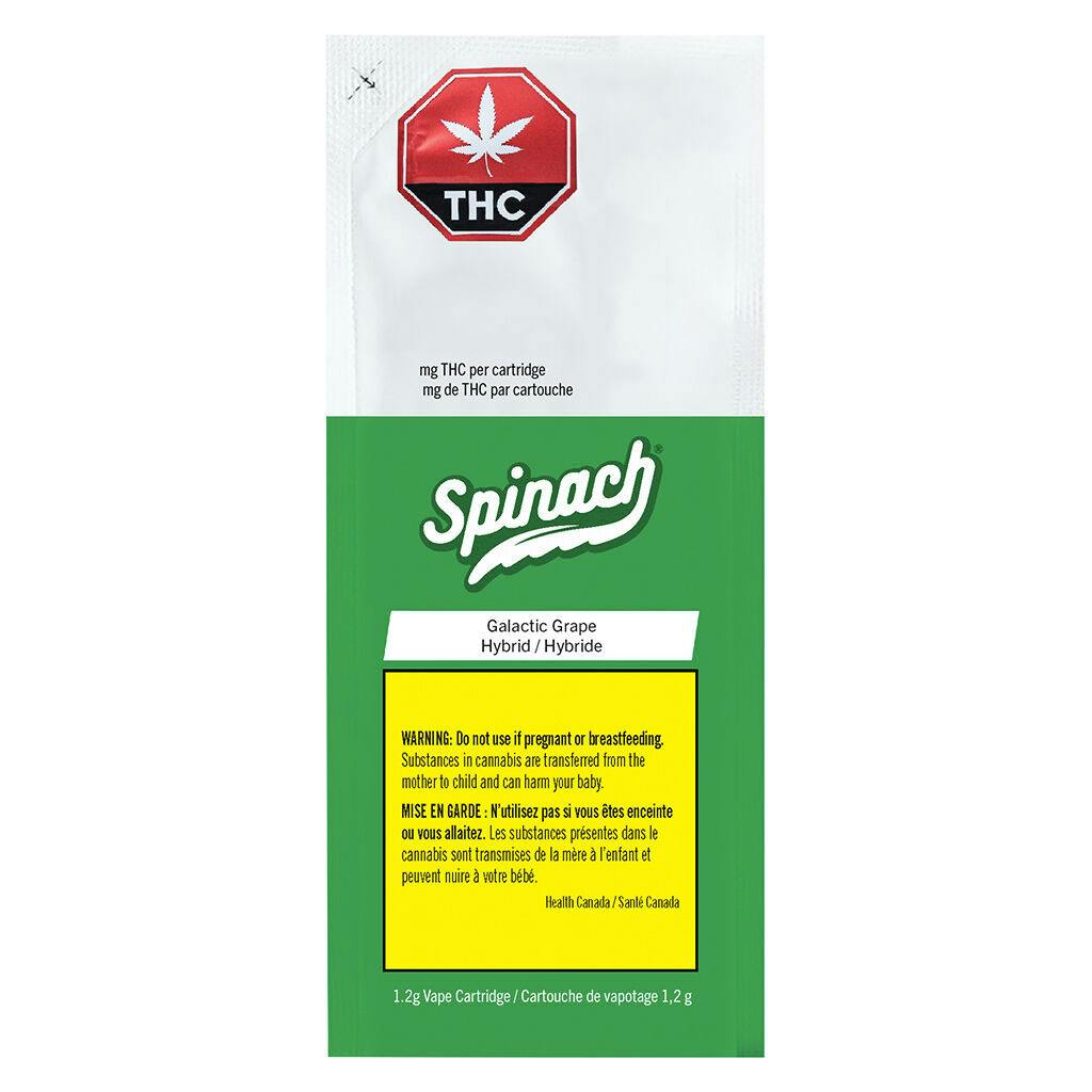 Spinach - galactic grape 510 thread cartridge