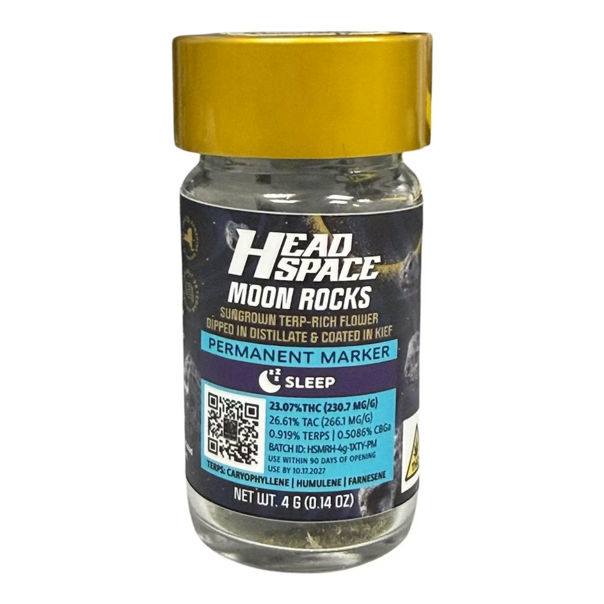 Product Head Space | Permanent Marker | 4g  Moonrocks | Infused Flower | A01