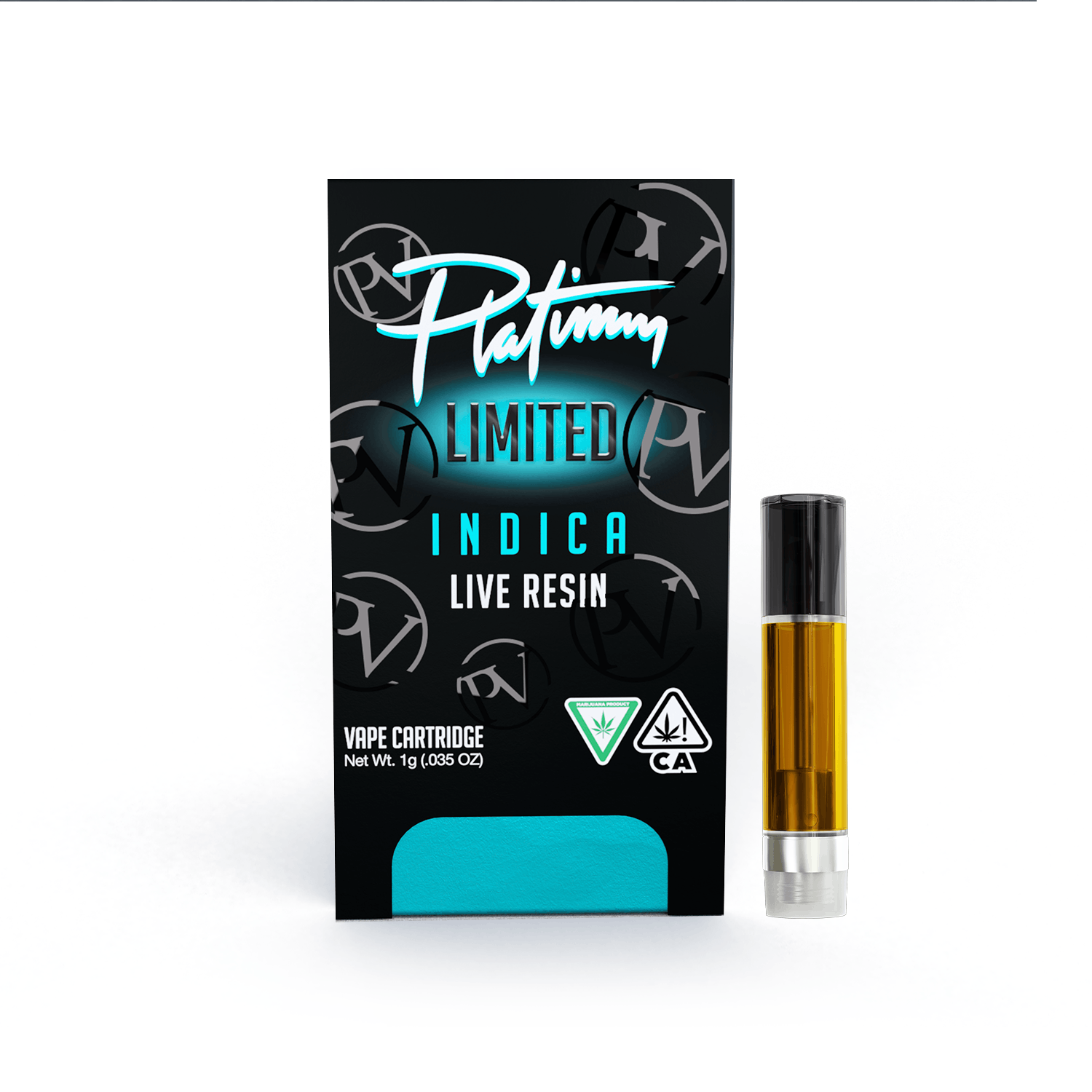 PLATINUM VAPE | BLACKBERRY KUSH | LIVE RESIN CART INDICA