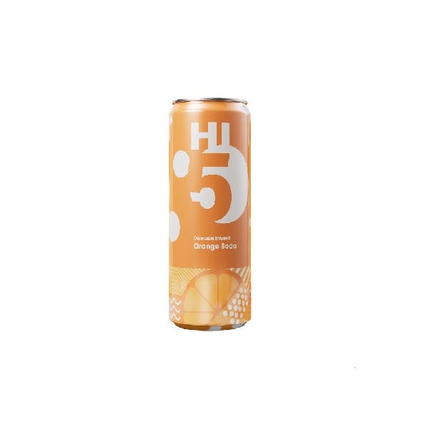 Hi5 Orange | 12oz Soda | 20mg (4pk) - Native Sun Cannabis Cannabis