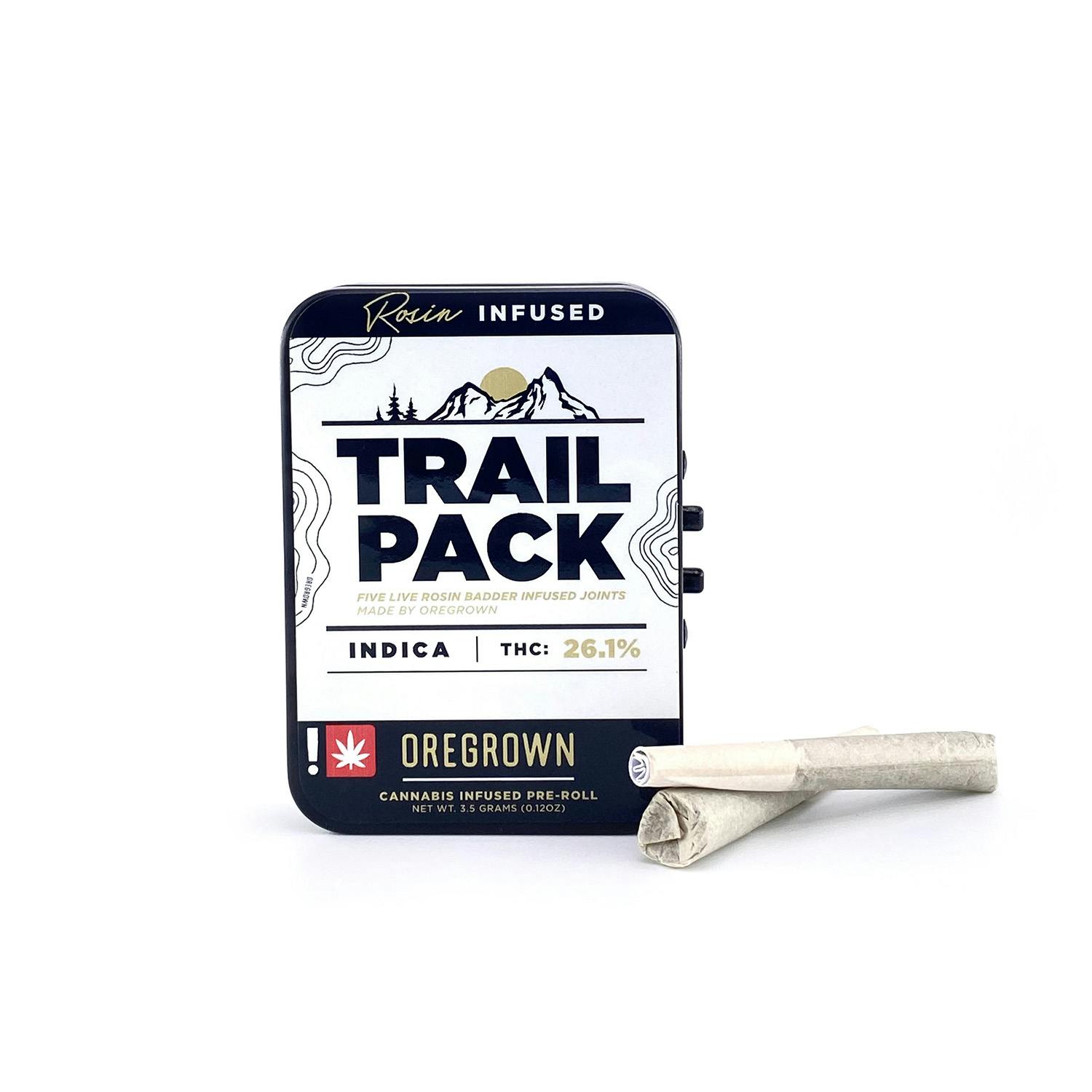 Oregrown - Triple Burger x Hash Burger - .5G Infused Preroll Oregrown - Triple Burger x Hash Burger - .5G Infused Preroll