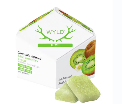 WYLD | Kiwi | Sativa | Edible | 10pk-1