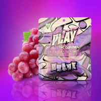 PLAY - 200mg Gummies - Grape - product image at King of Budz