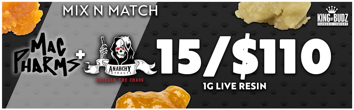 15 FOR $110 1G LIVE RESIN