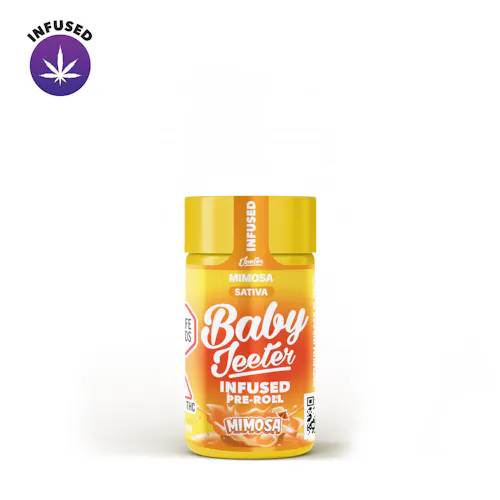 Baby Jeeter Mimosa 0.5g Infused Pre-Roll 5pk (2.5g)-active