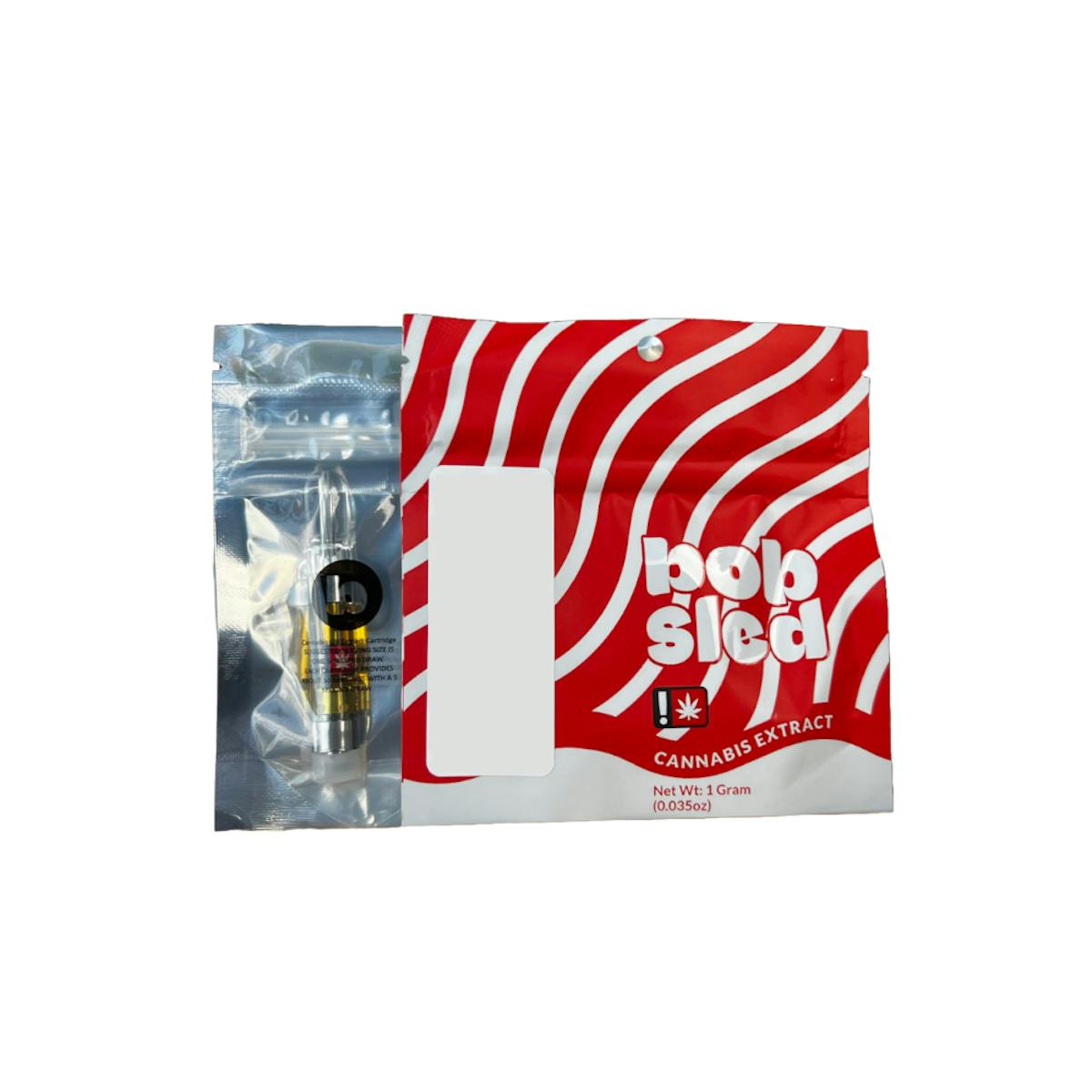 Photo of Bobsled 1g PINA COLADA Cured Resin Vape Cartridge
