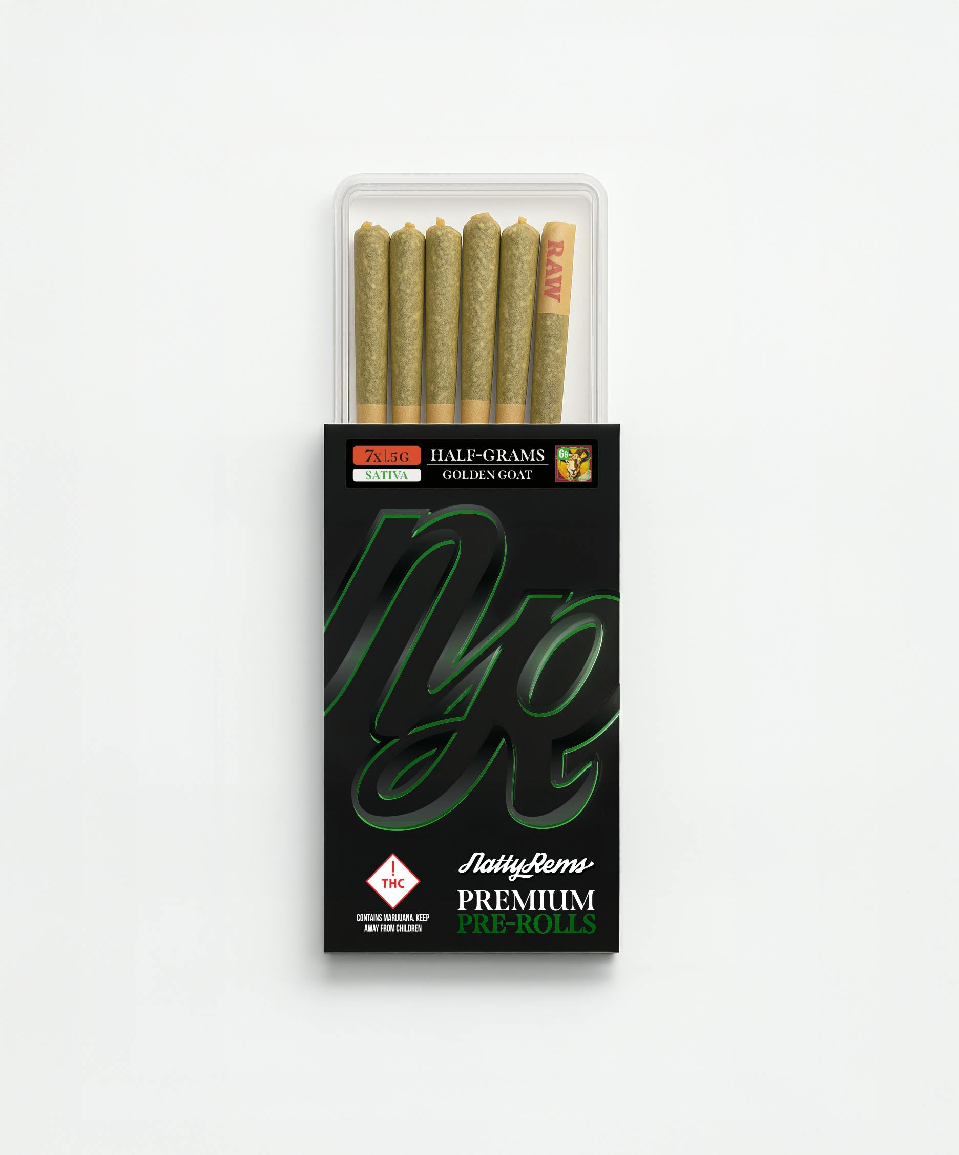 Natty Rems | Mini Joint Pack (S) Sequoia Strawberry 3.5g