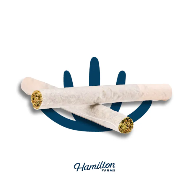 Hamilton Farms Pre-Roll Pack Donnie Burger 5pk/2.5g (indica, packs)