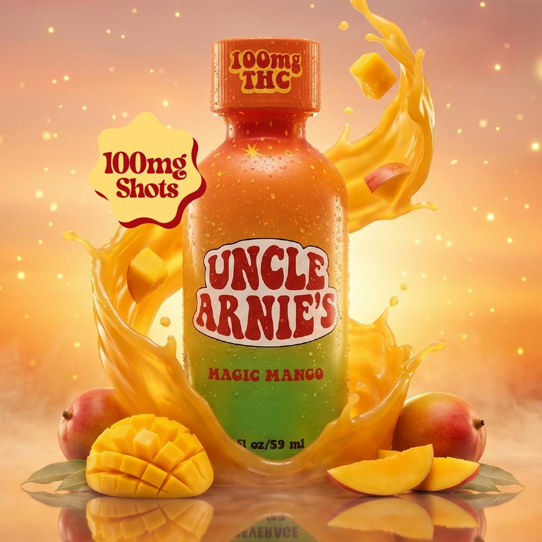Uncle Arnie's 2oz 100mg Magic Mango
