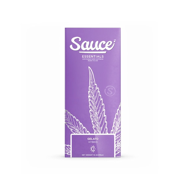 Sauce | Gelato Essentials Disposable/Rechargeable All-in-one Cartridge | 1g