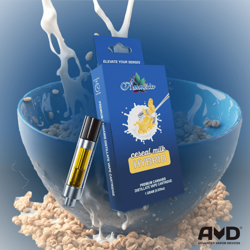 Amnesia 1g Cart Cereal Milk