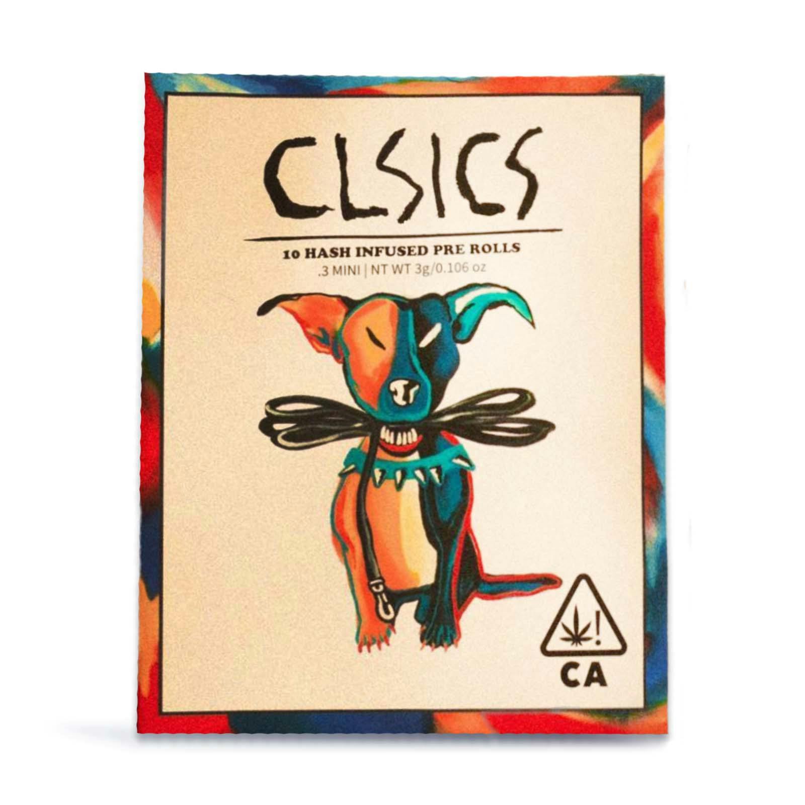 CLSCS - Clockwork Lemon - .3G Hash Infused Preroll 10PK