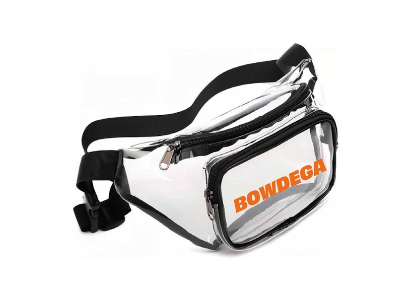 Bowdega CLEAR Fanny Packs