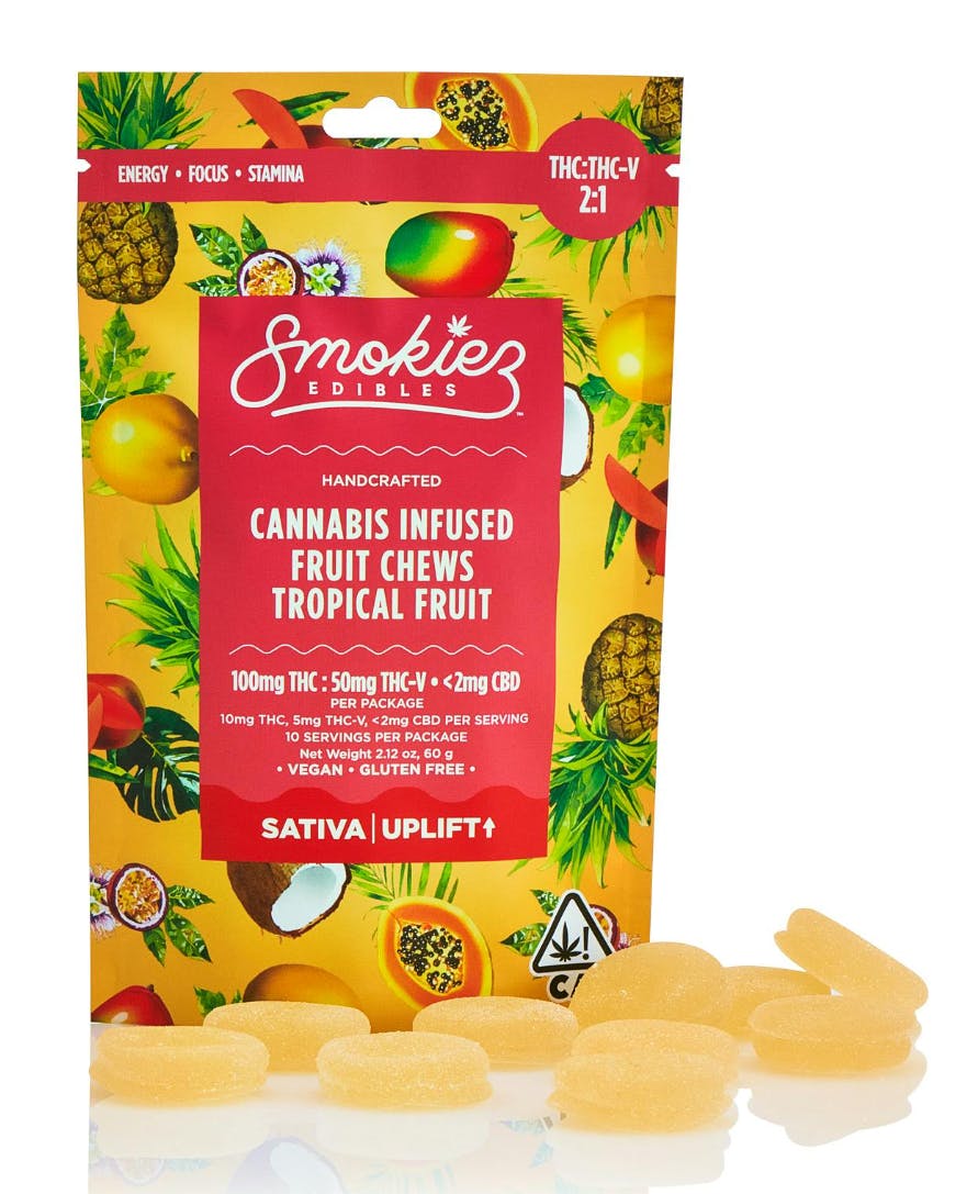 TROPICAL FRUIT CHEWS (2:1 THC:THCV)