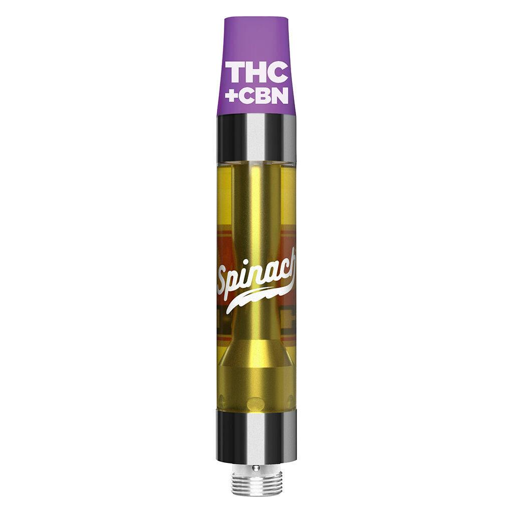 Spinach - THC:CBN Peach Passionfruit 510 Vape Cartridge - Indica