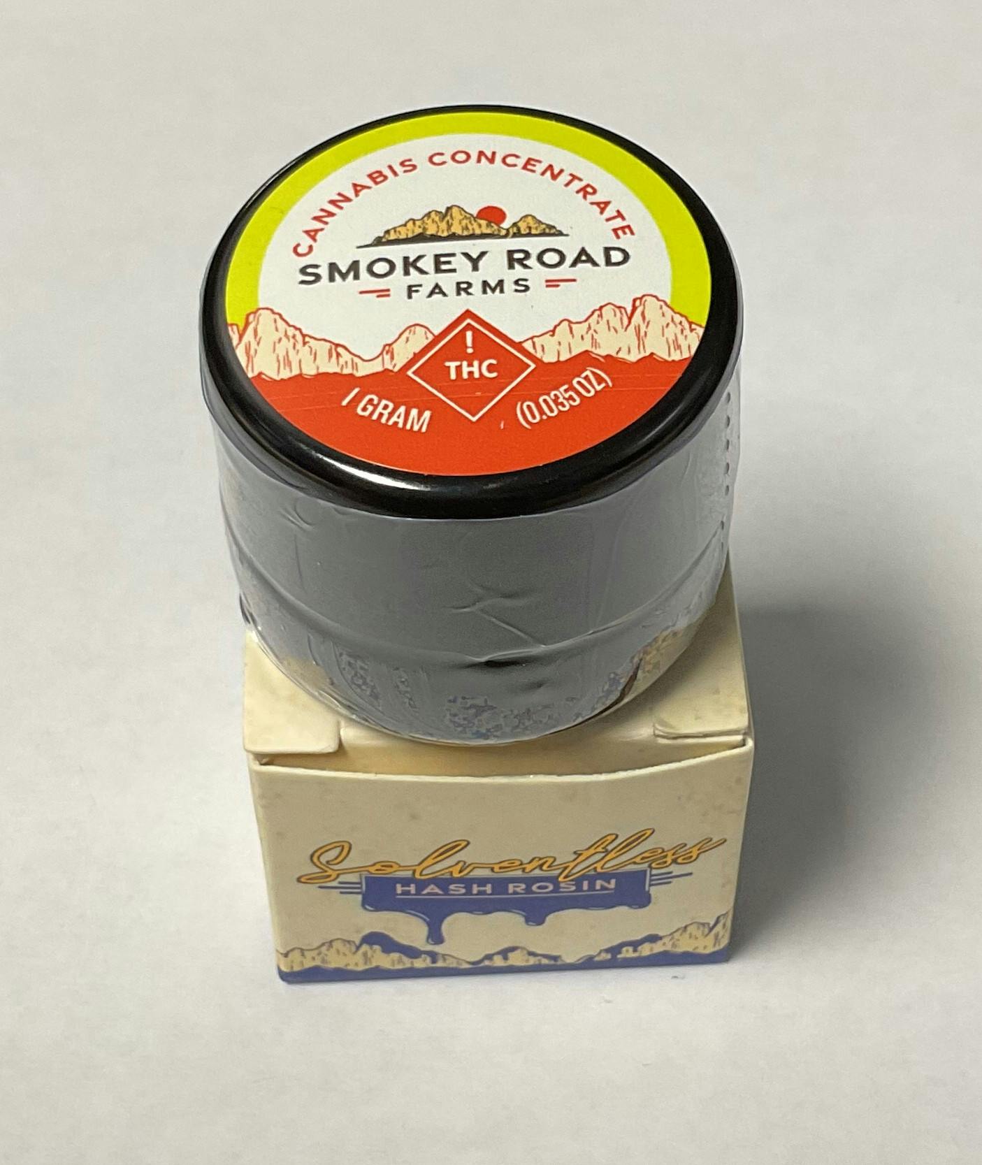 Smokey Road Farms Hash Rosin Wax | Cap Junky (H)