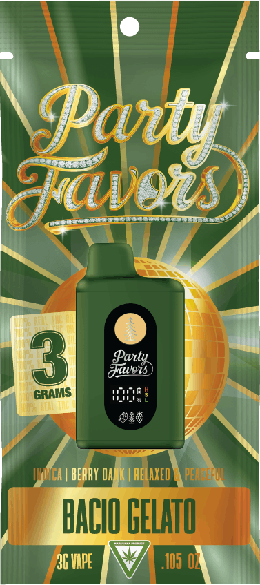 Product: PARTY FAVORS | BACIO GELATO | DISPOSABLE INDICA