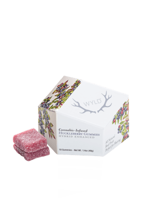 Wyld | 100mg Gummy | Huckleberry (Hybrid)