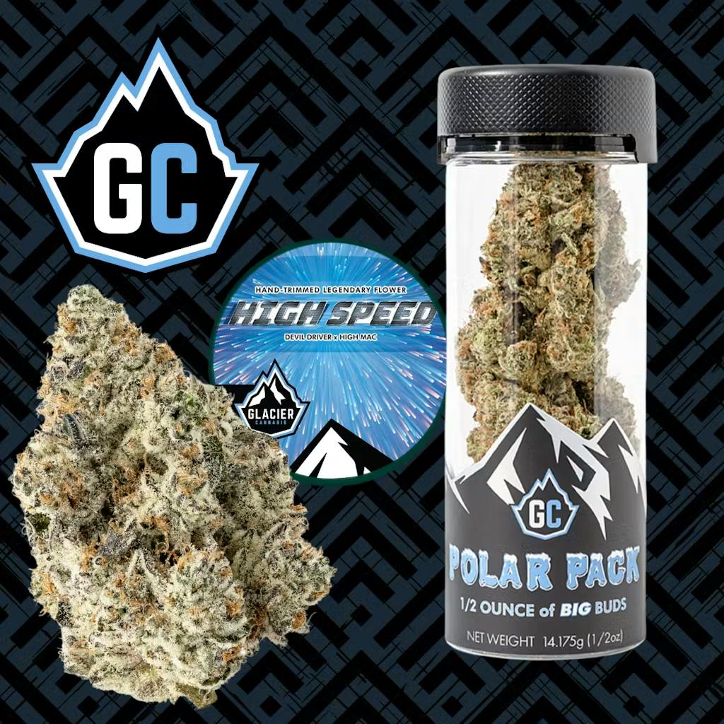 Glacier - 14g Prepack Jar - High Speed