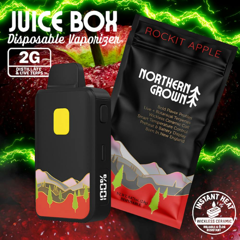 Product Rockit Apple  Juice Box Ceramic Disposable | Vapes | 2g