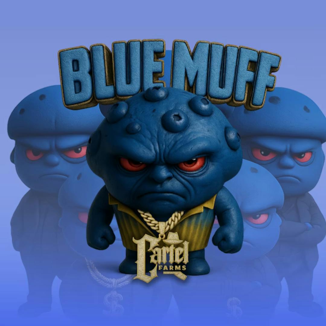 Cartel Farms - 28g Prepack - Blueberry Muffin