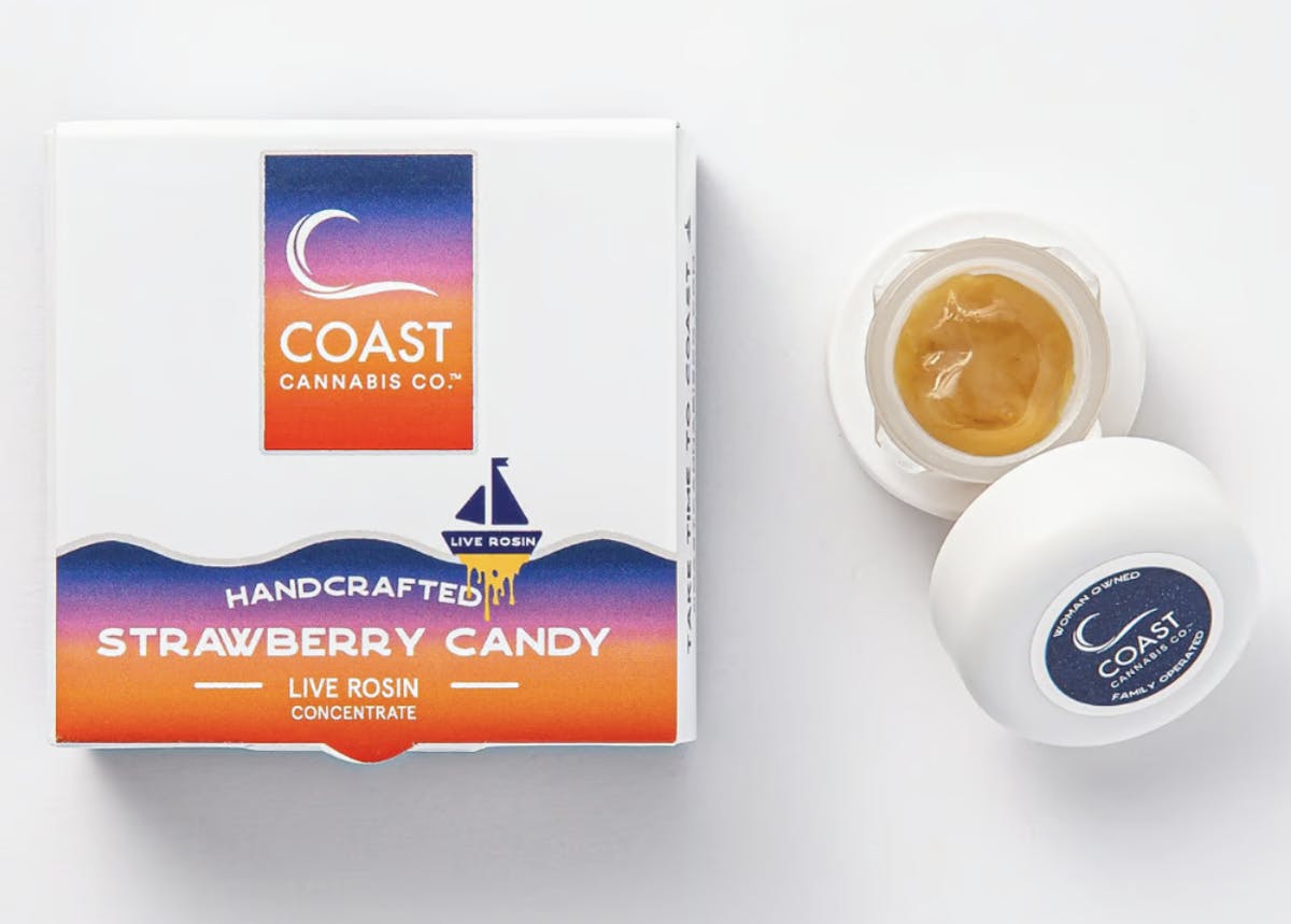 Photo of Coast Strawberry Candy 1g Live Rosin