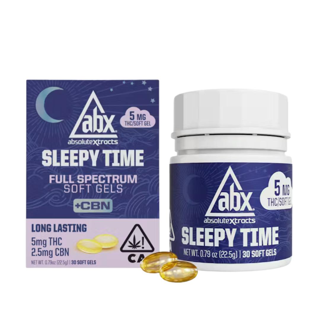 SLEPPY TIME SOLVENTLESS CBN SOFT GELS 5MG 30PK