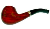 5.5" Bent Apple Rosewood Pipe by Shire Pipe