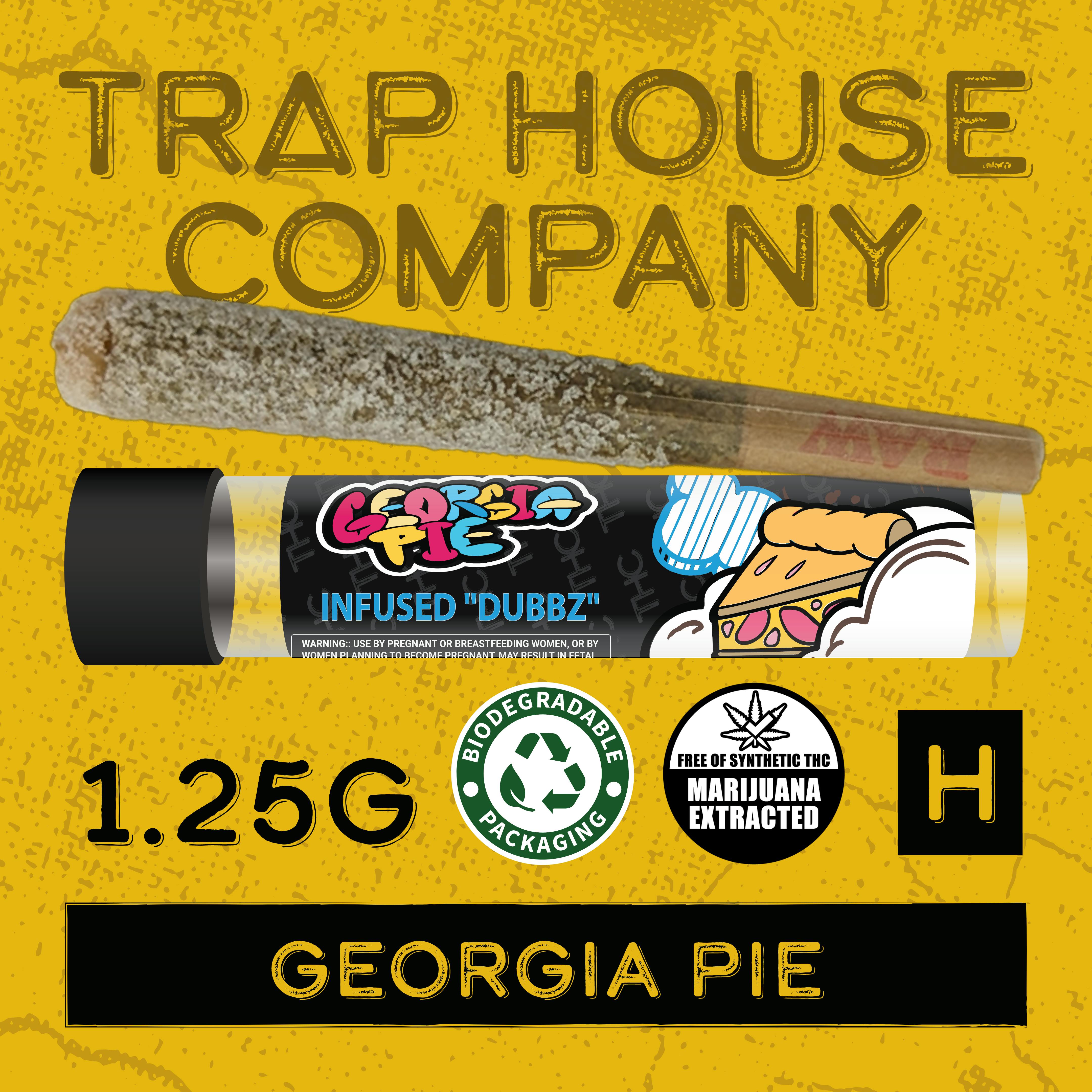 Product: Trap House Dubbz | Georgia Pie| THC-A Infused Pre-roll Hybrid