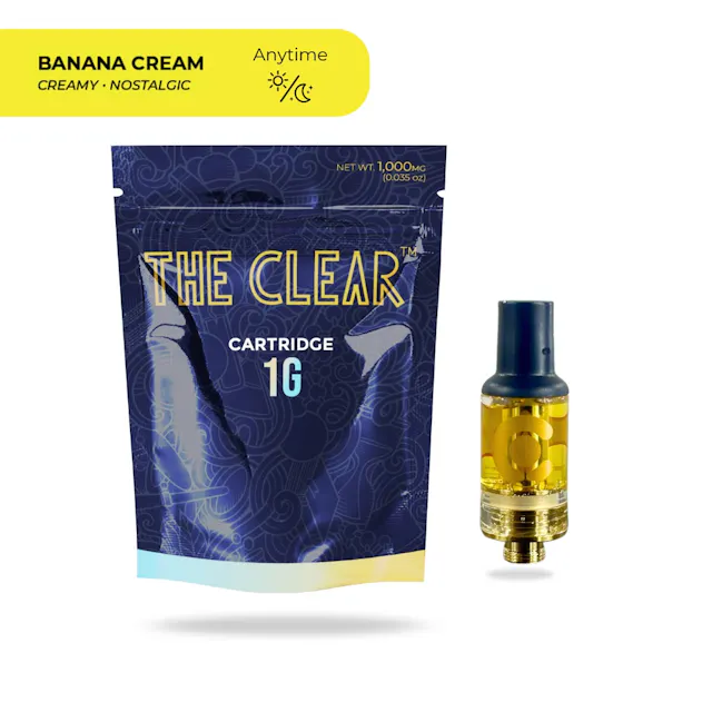 The Clear Cartridge Banana Cream 2g (hybrid, cartridges)