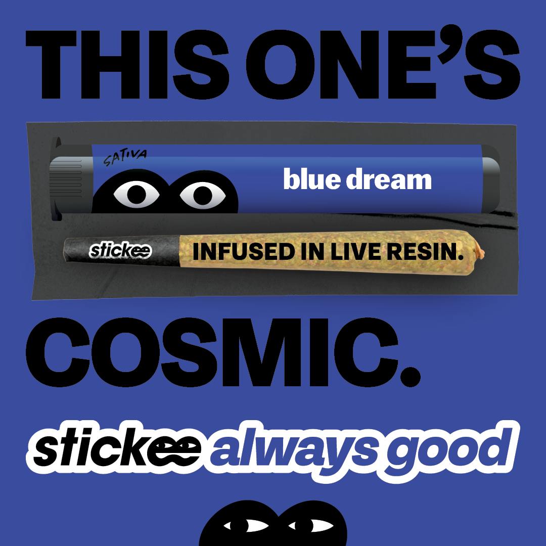STICKEE STICKEE | BLUE DREAM | INFUSED PRE-ROLL SATIVA — PRE_ROLLS