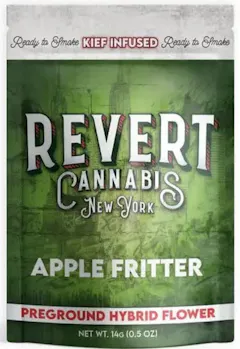 REVERT - APPLE FRITTER - KIEF INFUSED PREGROUND FLOWER - 14G