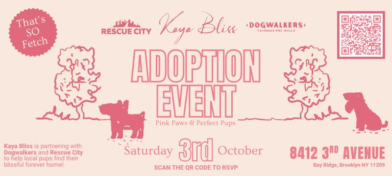 Mean Girls Kaya Bliss Dogwalkers Rescue City Dog Adoption Event