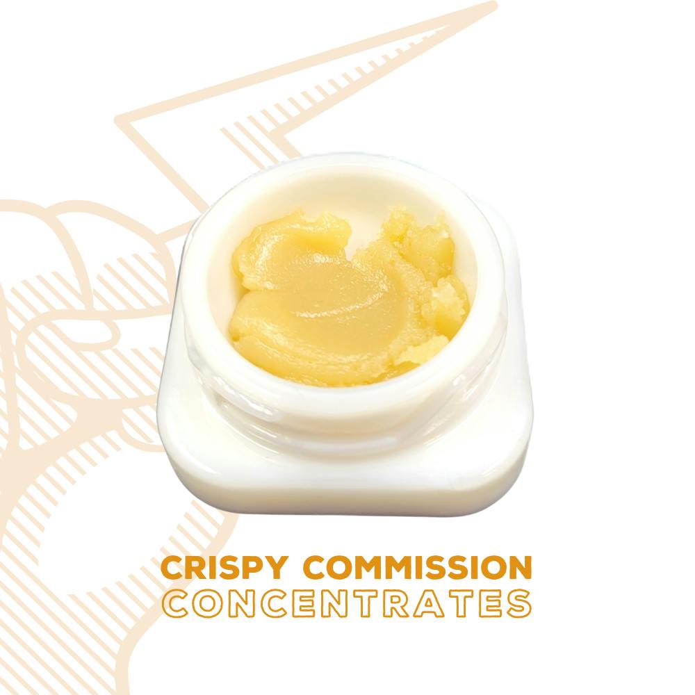 Crispy Commission - Cured Budder 3.5g - Rainbow Dream Stone