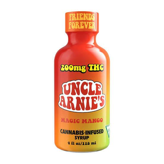 Magic Mango - Syrup 200MG by Uncle Arnie's – Edibles at Gatsby Cannabis